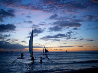 【长滩岛5晚7天自由行】全程当地四星级酒店 宿雾太平洋航空