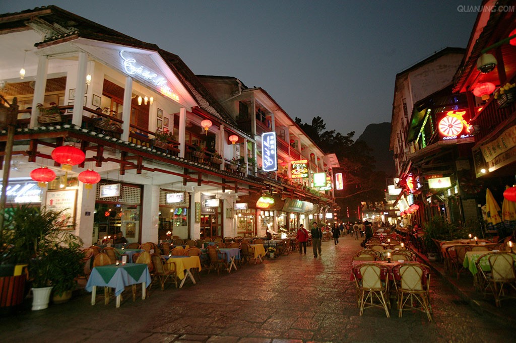 桂林、兴坪漓江、阳朔西街、刘三姐大观园双卧5/单飞4/双飞4日